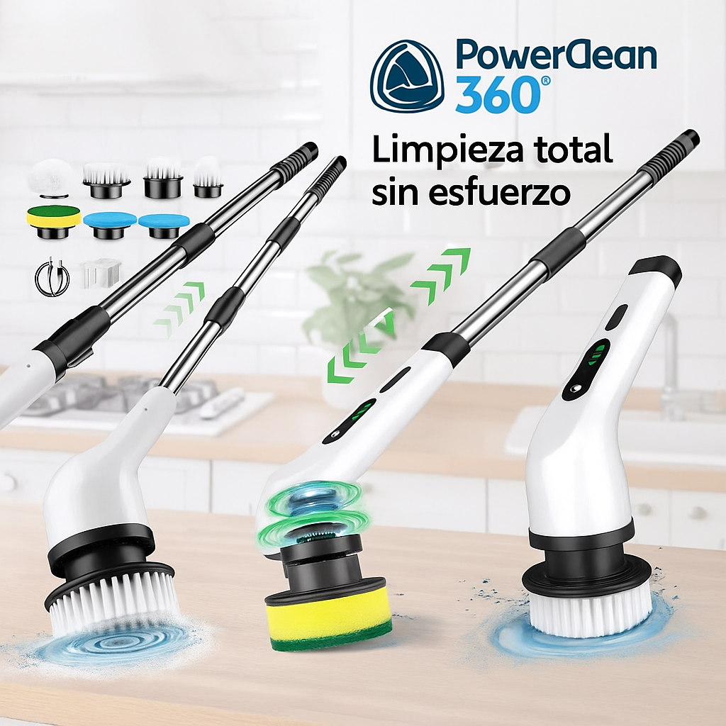 PowerClean 360° | Limpia sin esfuerzo y en minutos